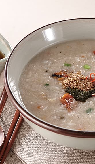 증상 완화 후 - 영양죽